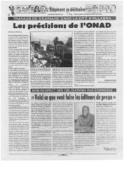 N°010 JUIN 2020 - ARTICLE DE PRESSE DE "L’ÉLÉPHANT DÉCHAINÉ"